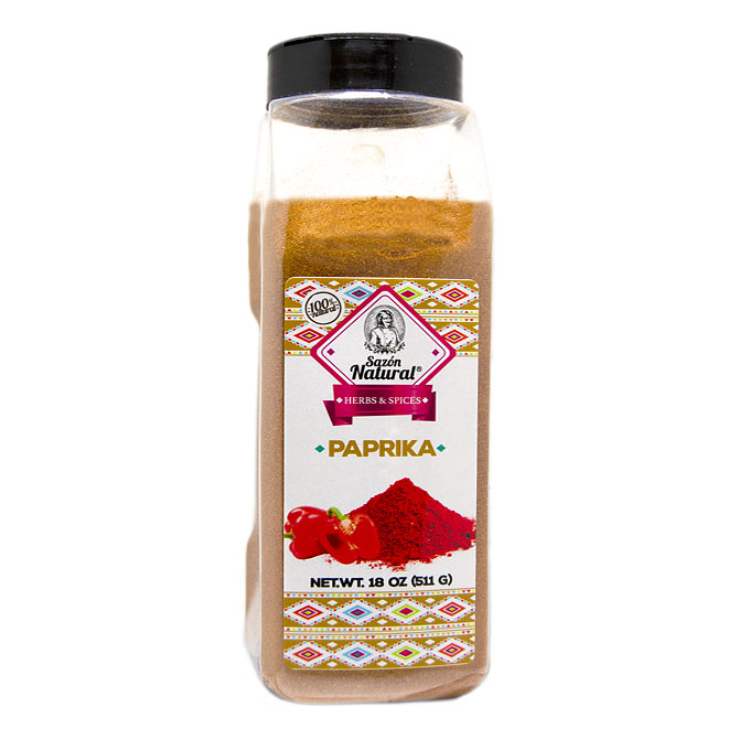 Paprika 511 g Sazon Natural | Condimentos y Sazonadores | Importaciones Cuesta