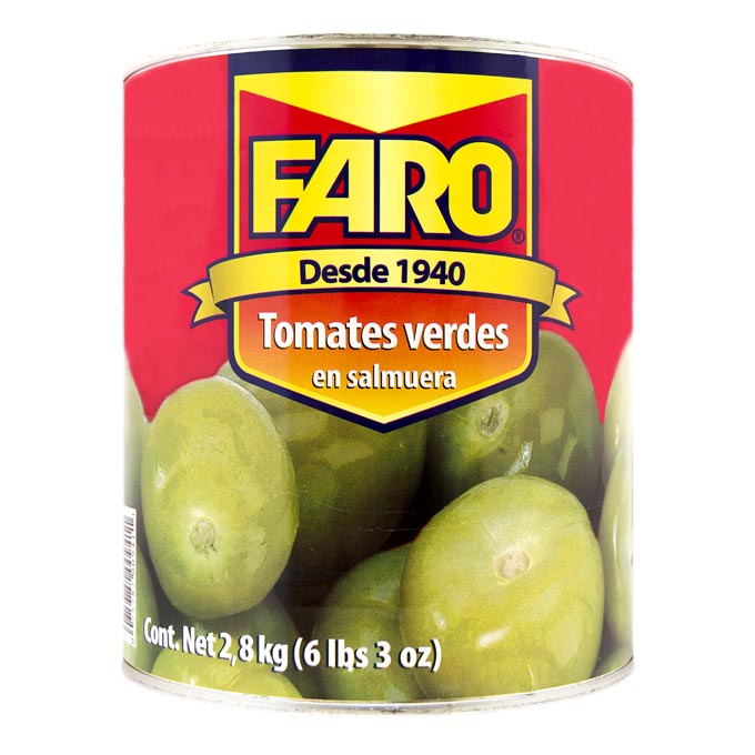 Tomate Verde Entero 2,8kg 2,8 kg Faro