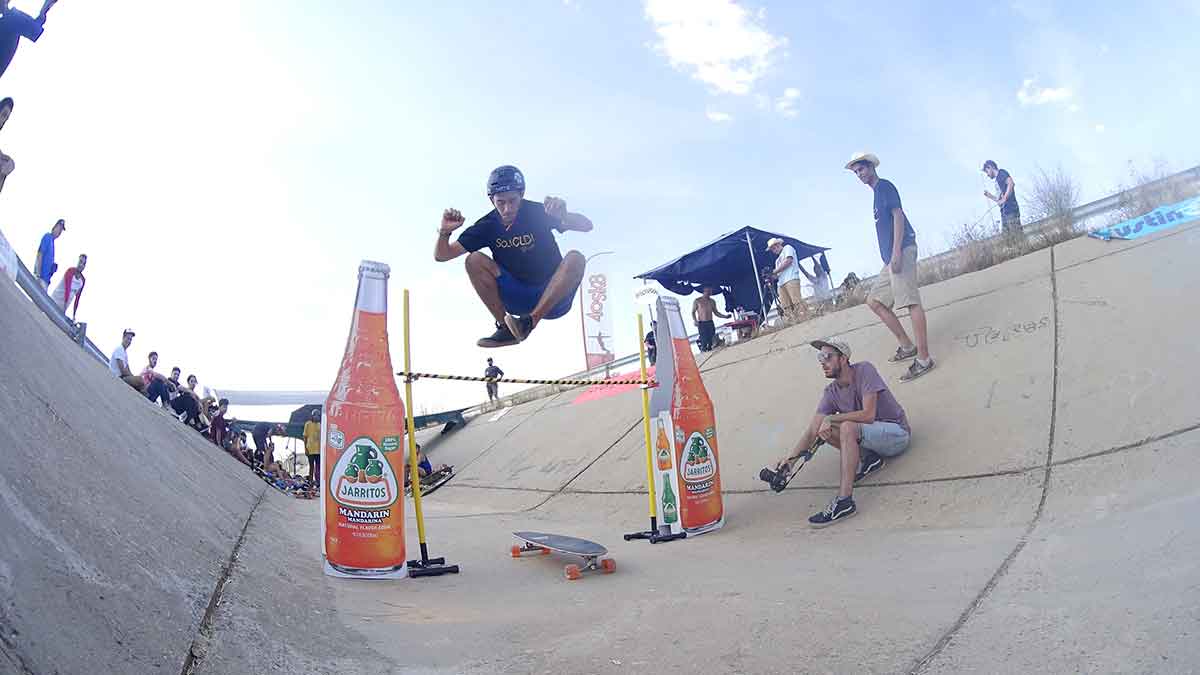 Jarritos patrocina el DITCH 2018. Evento de longboard referente en España.