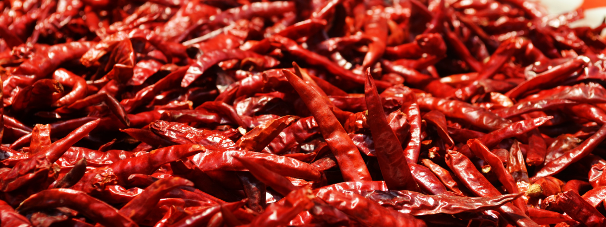 Los chiles secos más consumidos