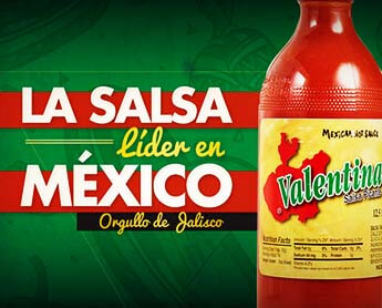 Salsa Valentina, una salsa picante mexicana que donde llega, se queda