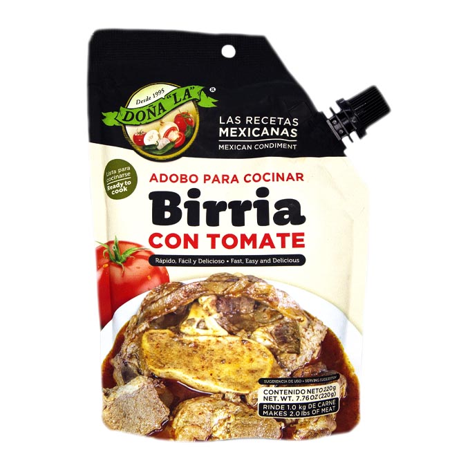 Adobo p/Birria con Tomate 220g Doña La | Salsas y Condimentos | Importaciones Cuesta