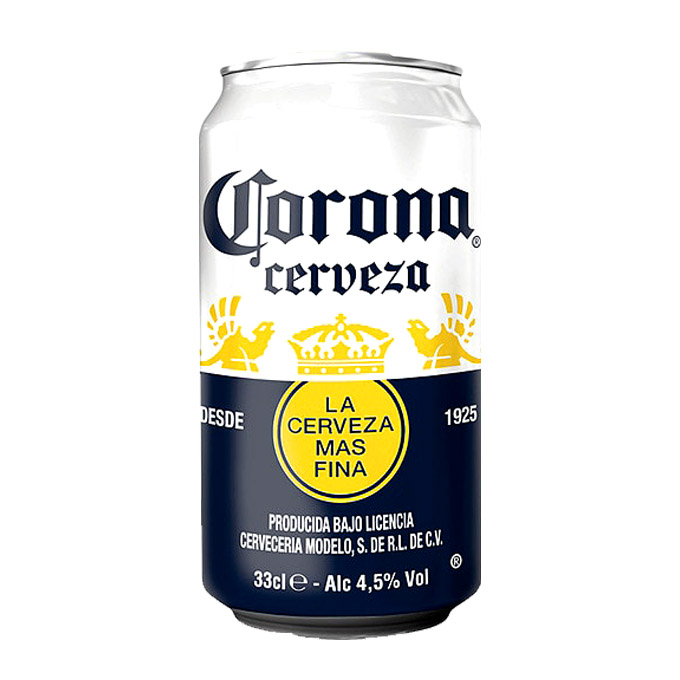 Cerveza Corona Lata 330ml Corona
