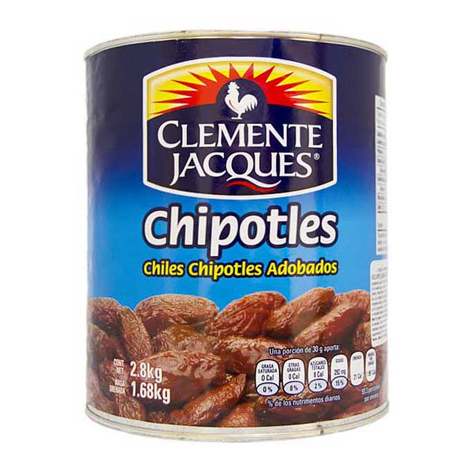 Chipotles Adobados 2,8kg 2,8 kg Clemente Jacques