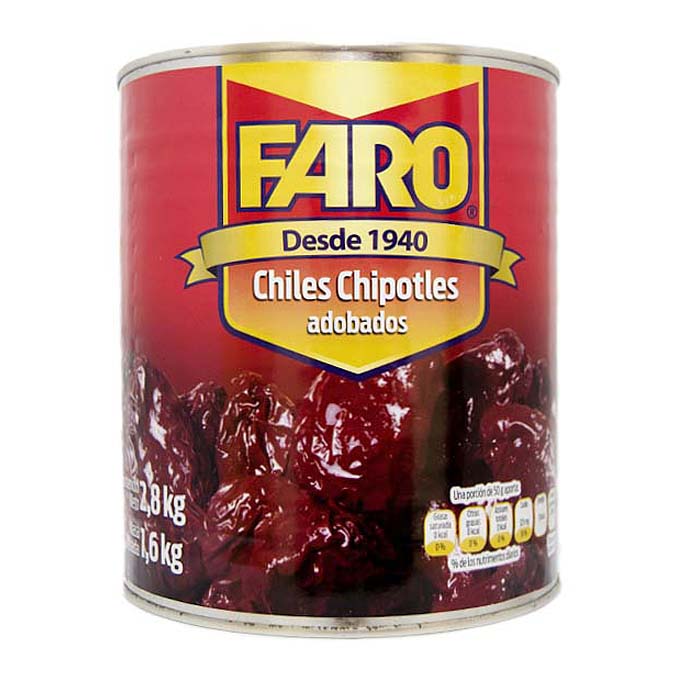 Chipotles Adobados 2,8kg 2,8 kg Faro