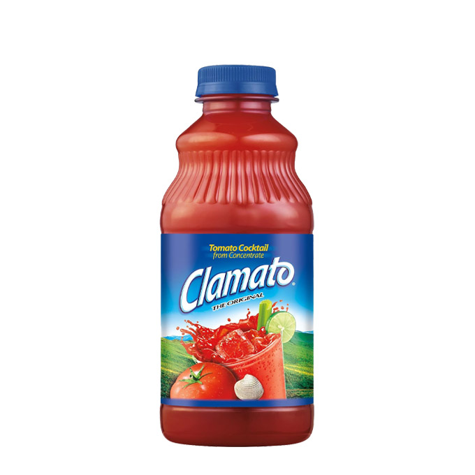 Cóctel Tomate y Almeja 950 ml Clamato | Bebidas | Importaciones Cuesta
