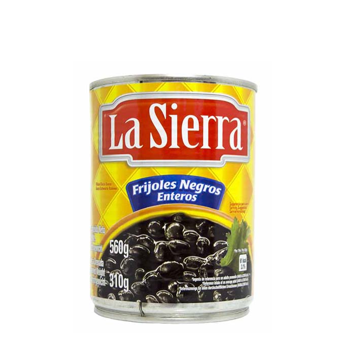 Frijol Negro Entero 560gr 560 g La Sierra
