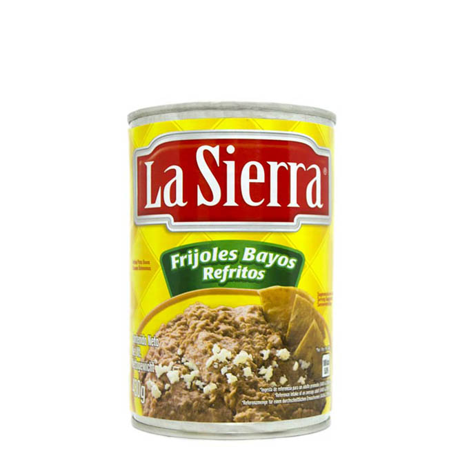 Frijol Refrito Bayo 430gr 430 g  La Sierra