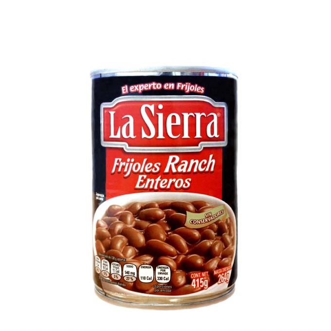 Frijoles Rancheros Enteros 415gr 415 g La Sierra