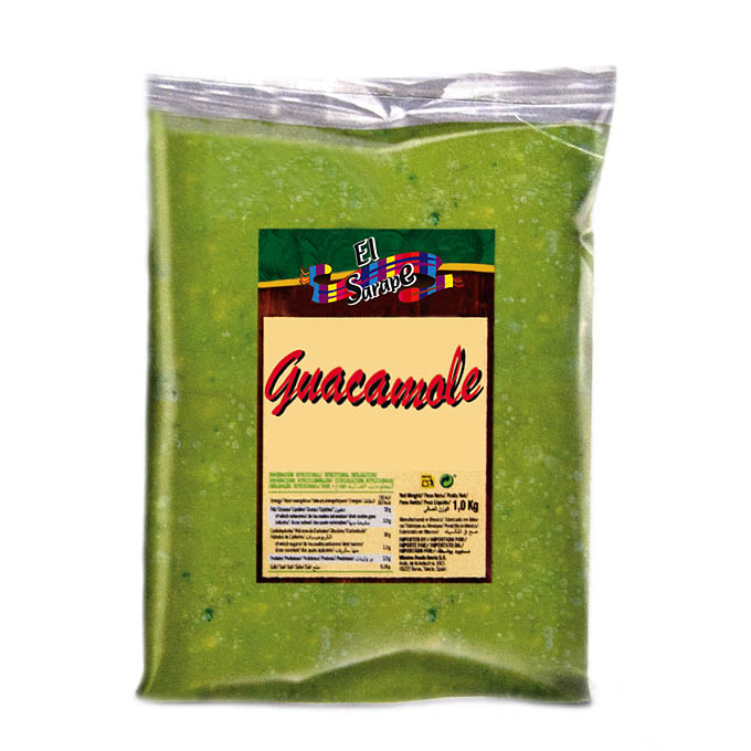 Guacamole  (bolsa) 1kg 1kg El Sarape