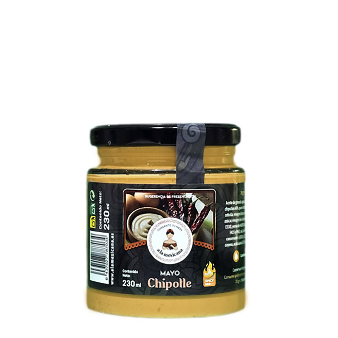 Mayonesa Chipotle 230 ml 230 ml A La Mexicana | Salsas  | Importaciones Cuesta