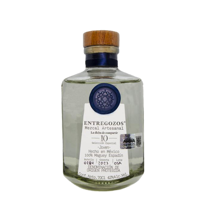 Mezcal Entregozos 10 Azul 70 cl 70cl Entregozos