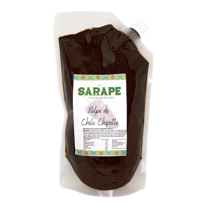 Pulpa de Chile Chipotle 500g El Sarape | Condimentos y Sazonadores | Importaciones Cuesta