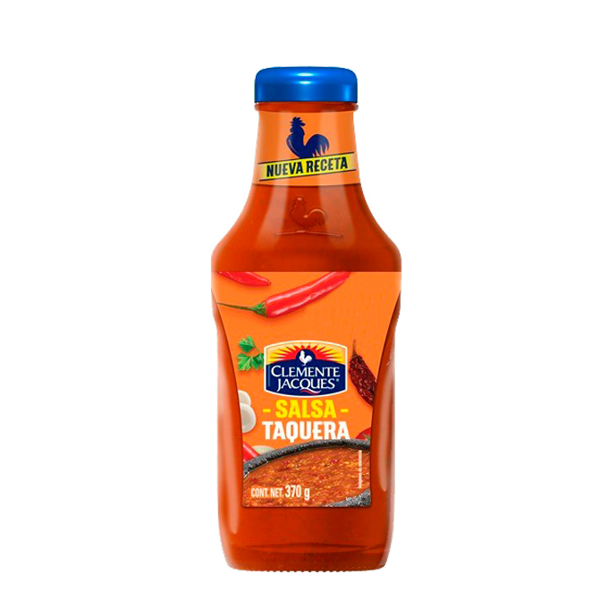 Salsa Taquera cristal 370gr 370 g Clemente Jacques