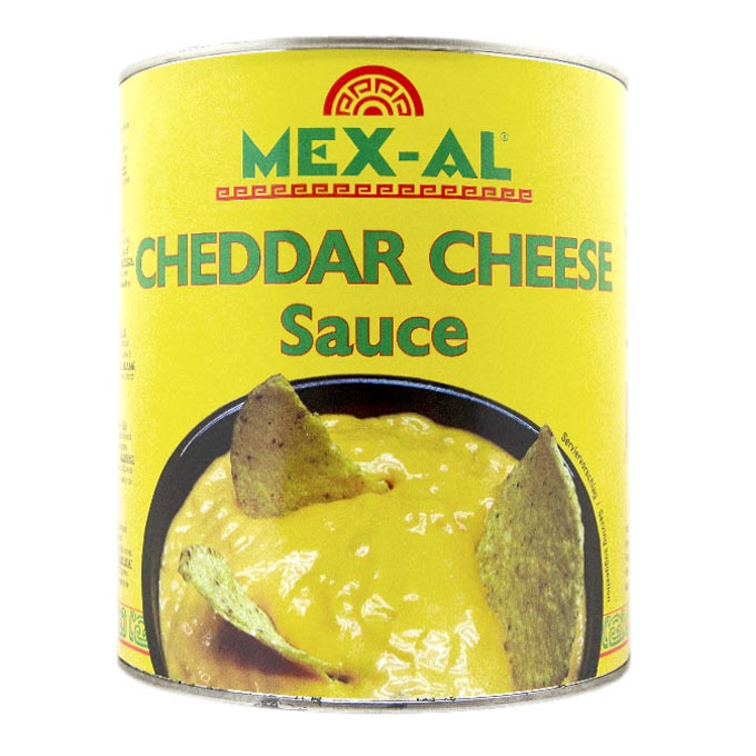 Salsa de queso cheddar 3kg 3 kg Mex-al