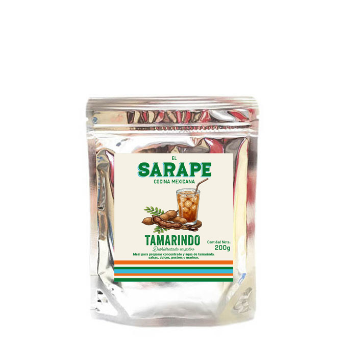 Tamarindo deshidratado (polvo) 200 gr El Sarape | Bebidas | Importaciones Cuesta