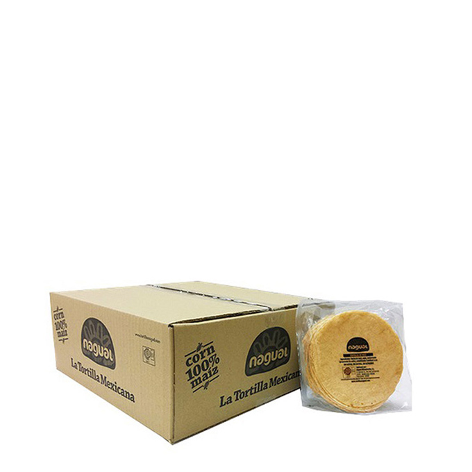 Tortilla de Maíz Amarillo 12cm (20uds) 400 g Nagual
