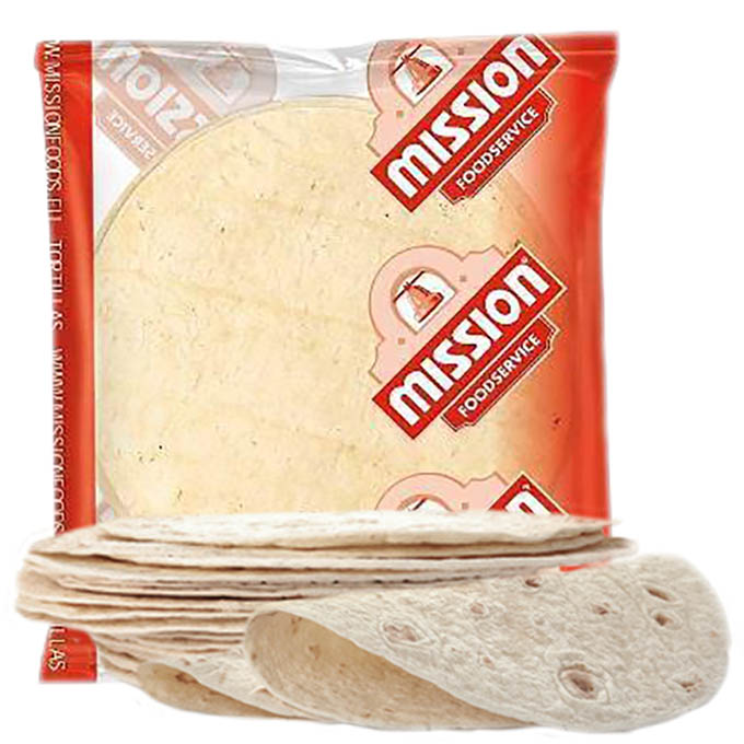 Tortilla de Trigo 30cm (18uds) 1.710 gr Mission Food