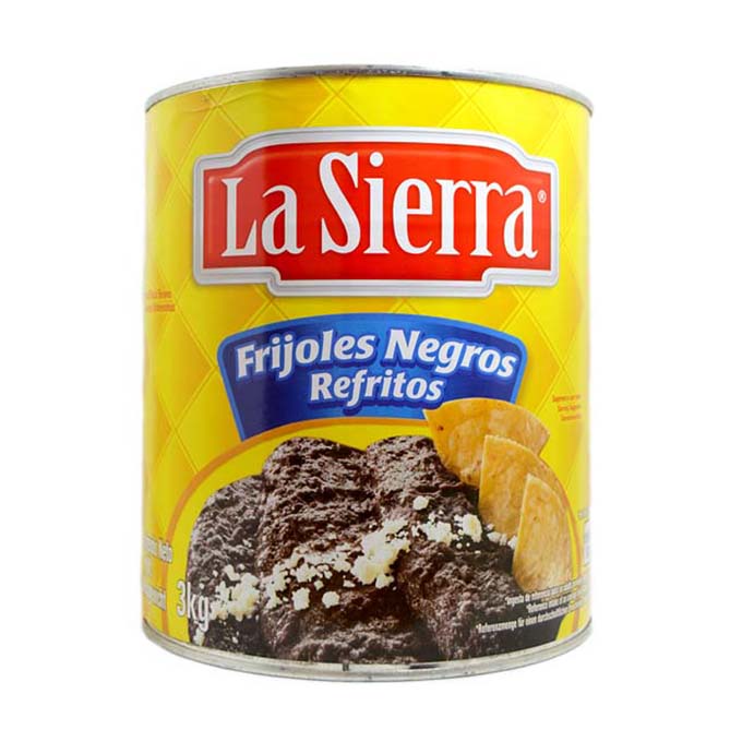 Frijol Refrito Negro 3kg 3 kg La Sierra
