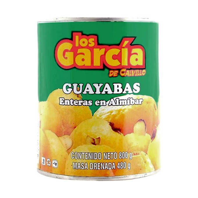 Guayaba en Almíbar 800gr 800 g  Los García