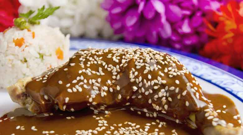 mole platillo mexicano